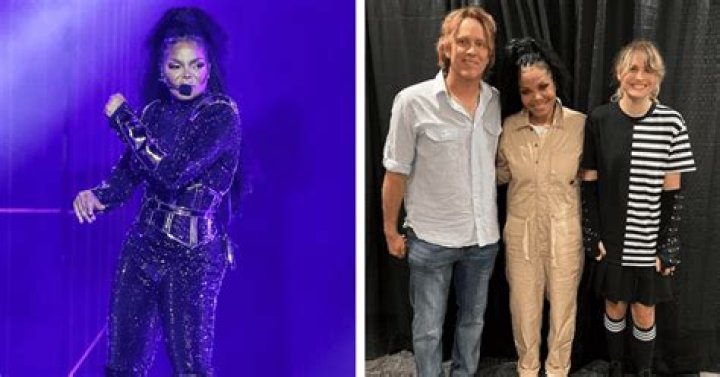 Anna Nicole Smith’s daughter Dannielynn Birkhead beams as she attends Janet Jackson concert with father