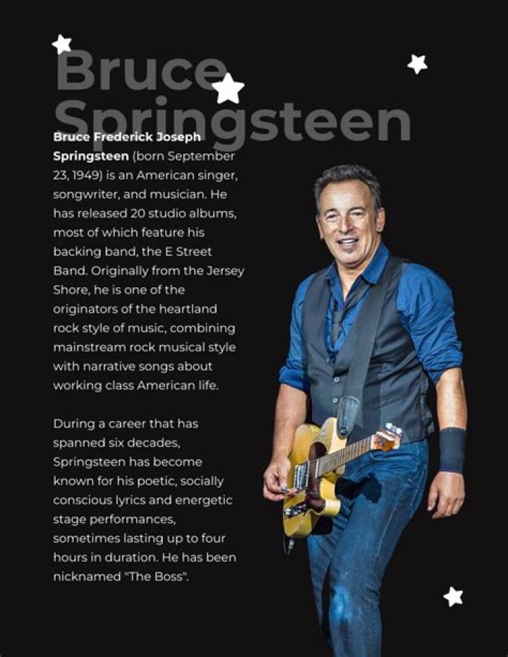 Bruce Springsteen Biography, Age, Wife, Kids, Family, Height, Net Worth, Albums and Songs