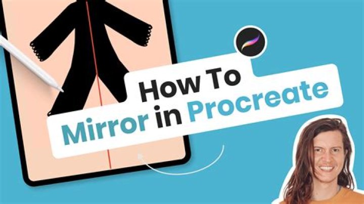 How to do mirror on procreate