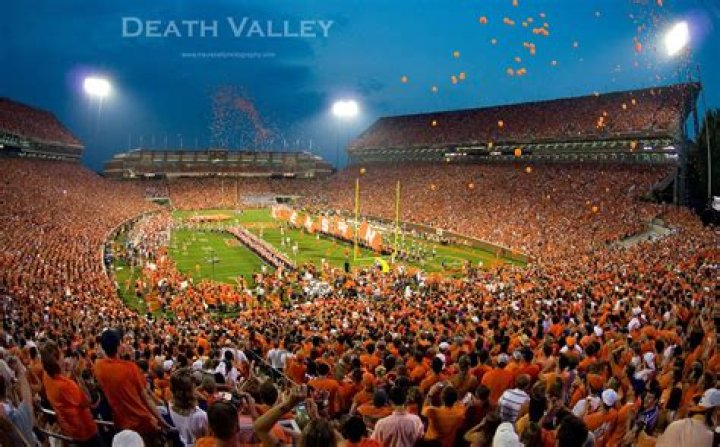 Why is lsu and clemson called death valley